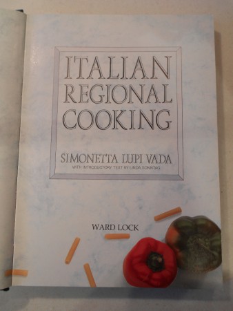 Italian Regional Cooking by Simonetta Lupi Vada